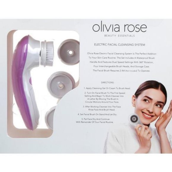 Olivia Rose Advanced Microdermabrasion Electric Skin Scrub Facial System NEW - Picture 6 of 15